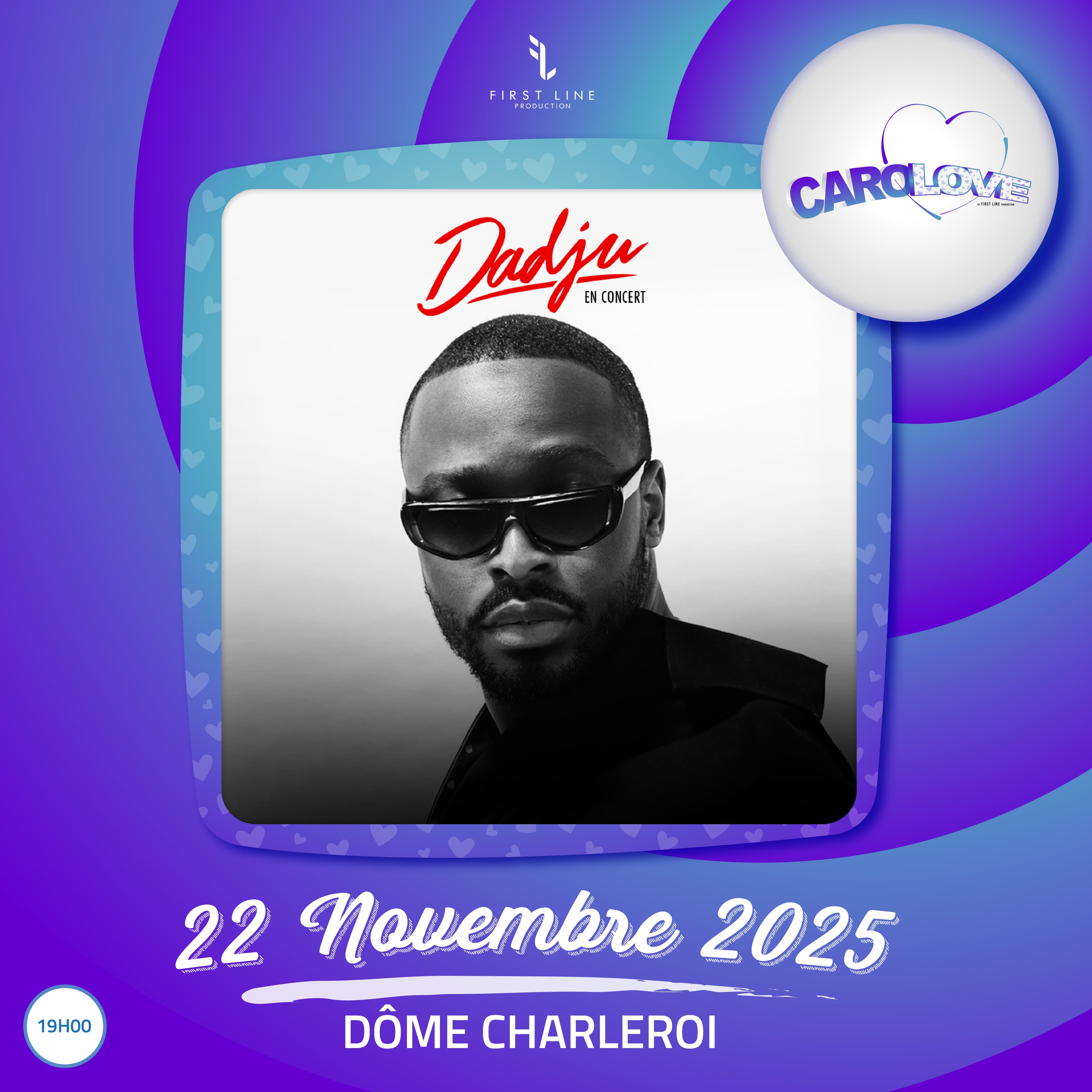 Affiche de Dadju en Concert
