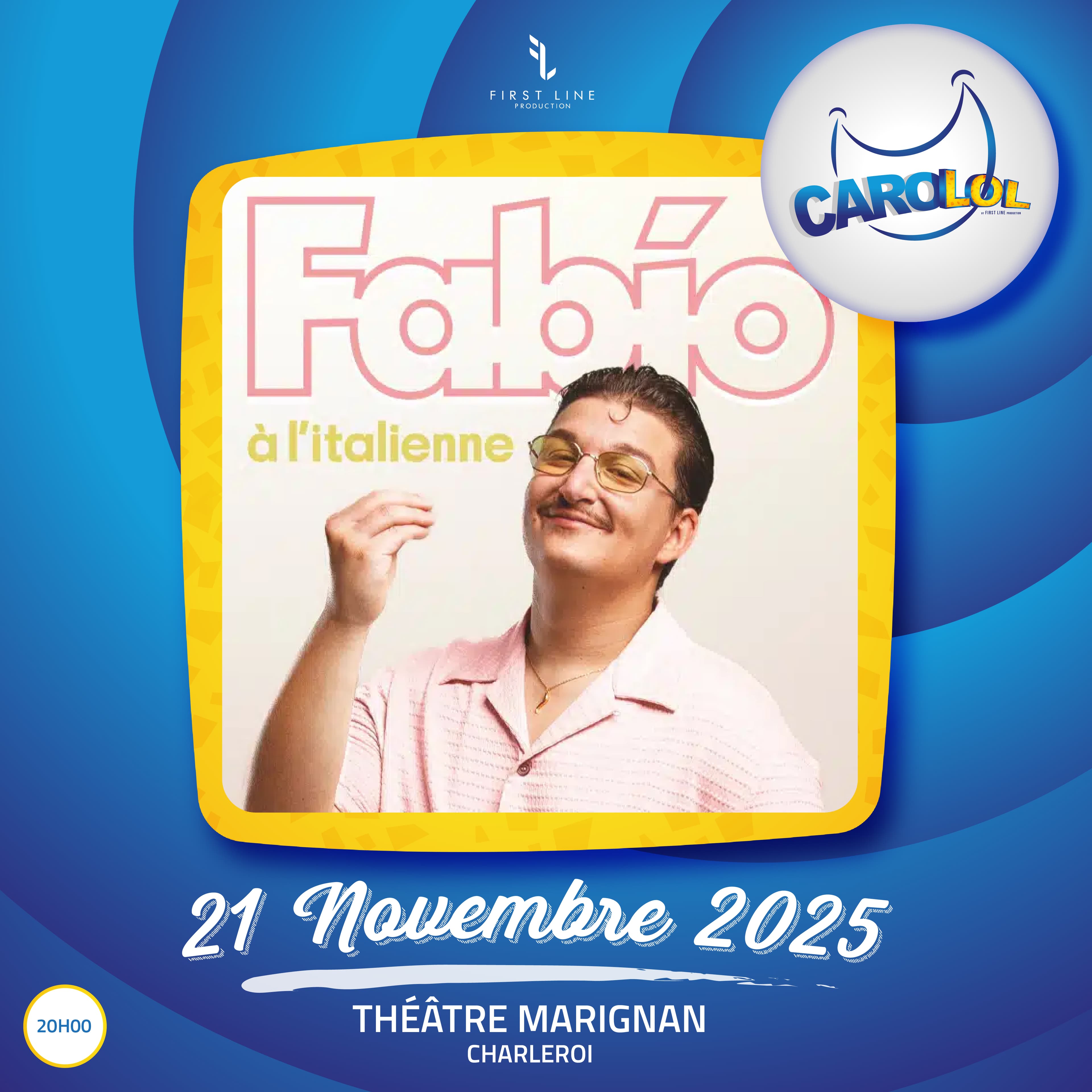 Affiche de Fabio à l'italienne