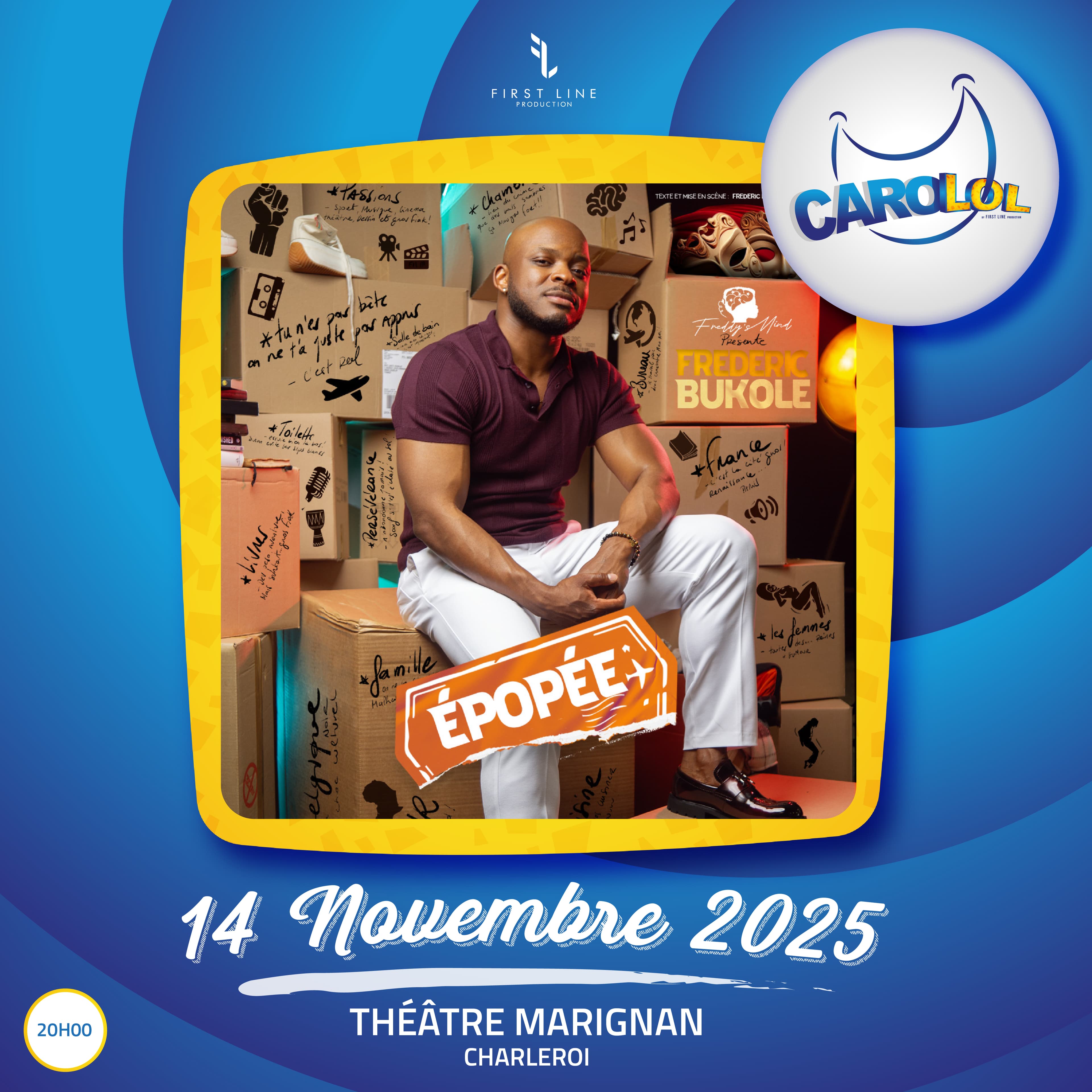 Affiche de Frédéric Bukolé - Épopée