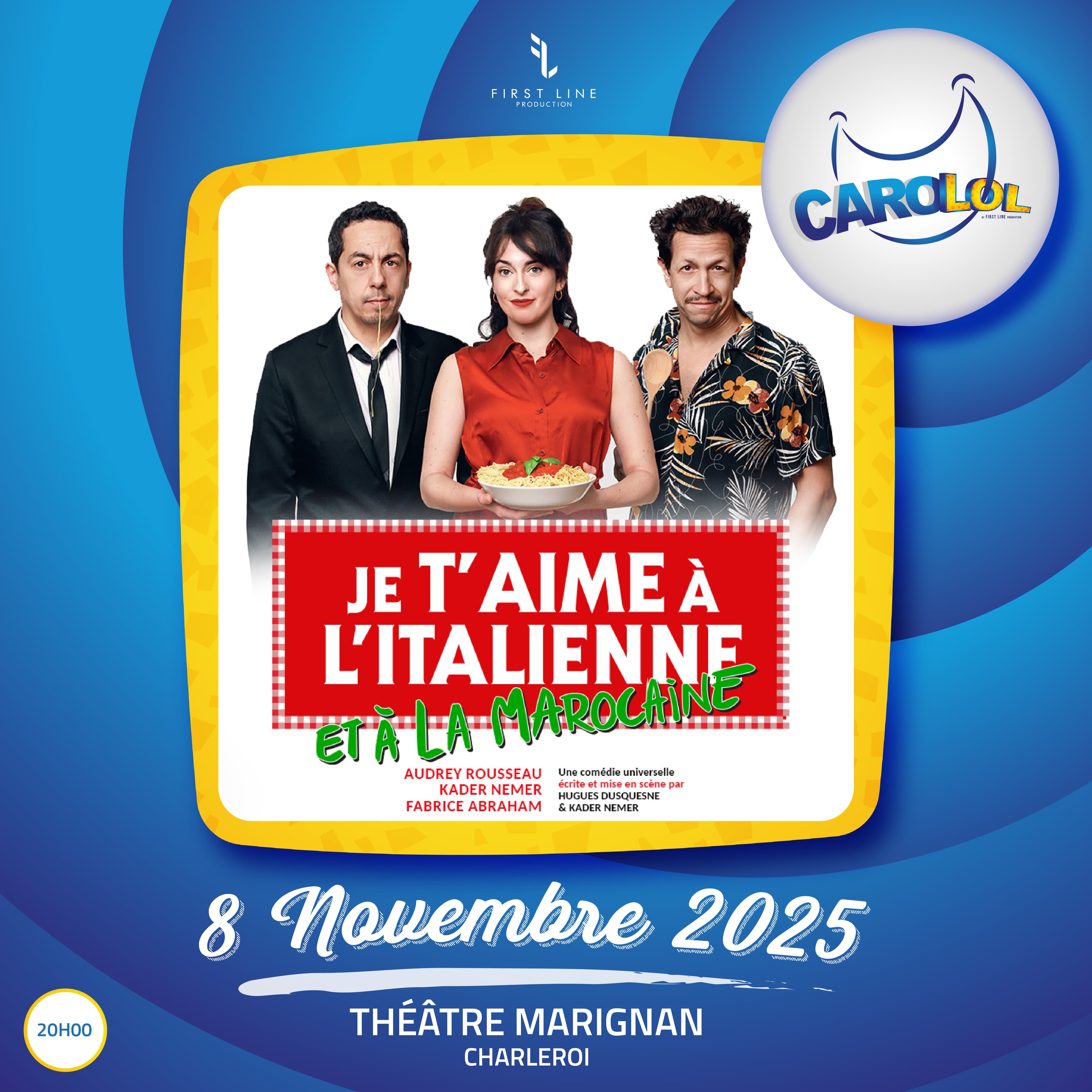 Affiche de Je t'aime à l'italienne et à la marocaine