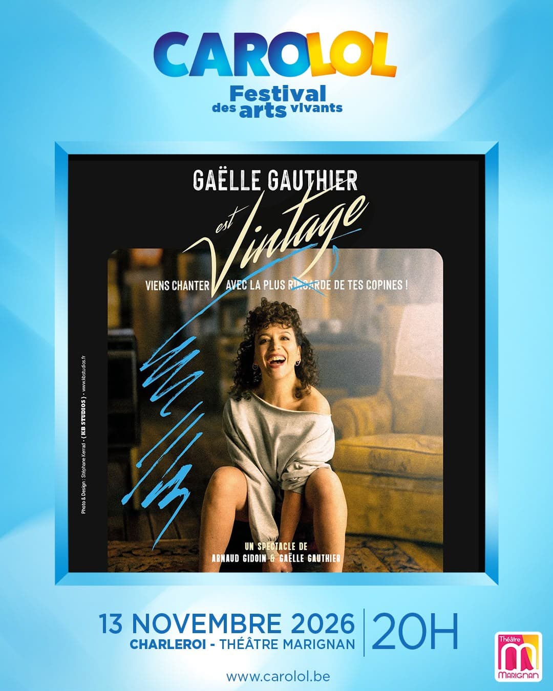 Affiche de Gaëlle Gauthier est Vintage